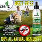 Spritz All Natural Bug & Mosquito Repellent Spray - Safe for Adults, Kids, Pets, & Environment - Works On All Insects - Made in USA - DEET Free 4oz
